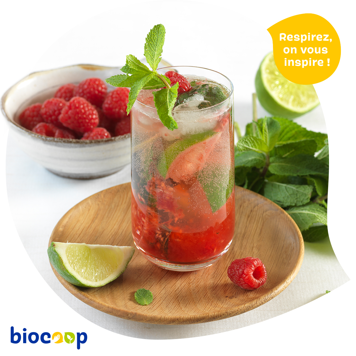 Mojito Kombucha (sans alcool)