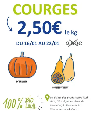 courges locales