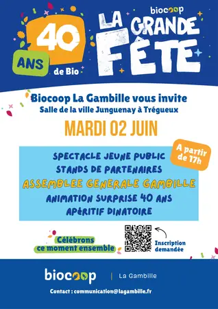 Fête des 40 ans et Assemblée Générale