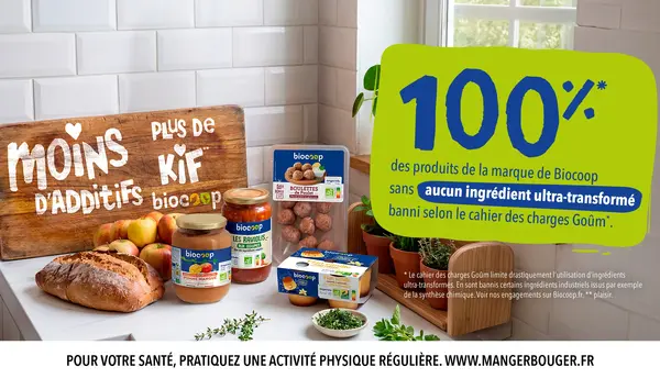 Biocoop contre l'Ultra-transformation Biocoop contre l'Ultra-transformation