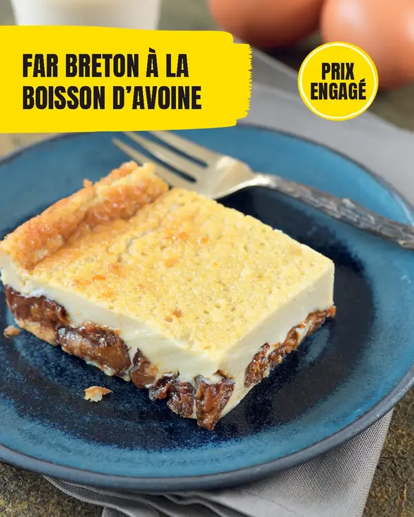 Far breton à la boisson d'avoine