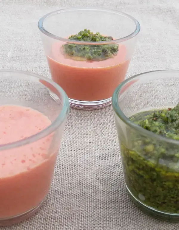 Panna cotta salée
